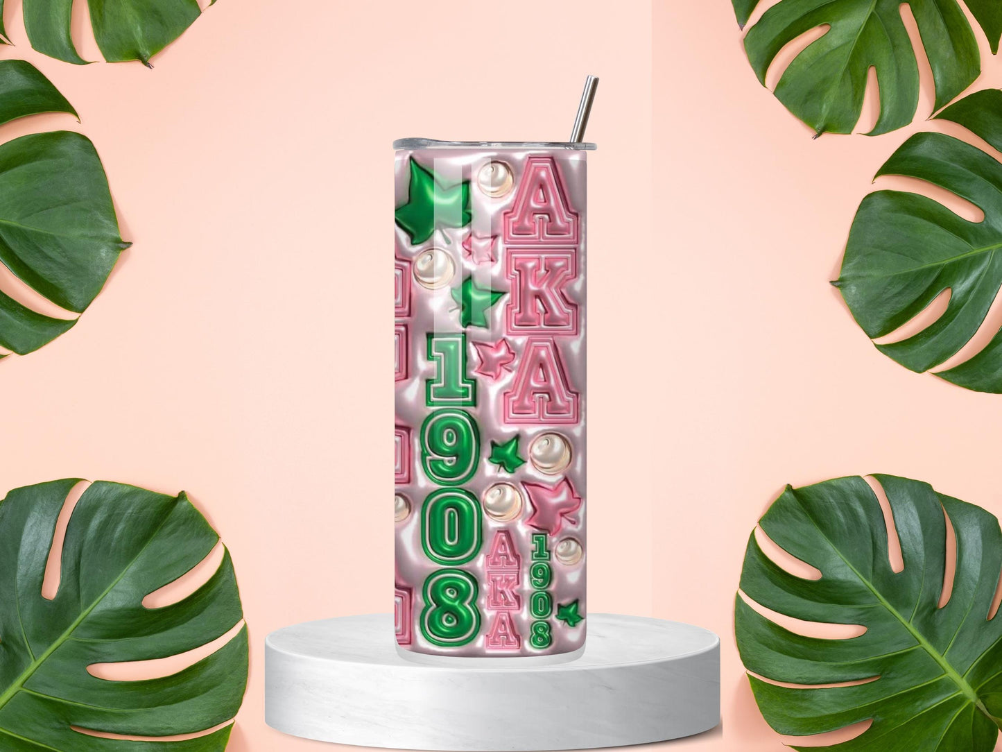 AKA Pearls of Sisterhood Tumbler – AKA Made