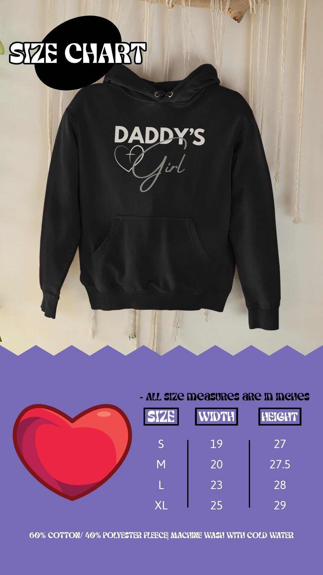 Daddy’s Girl - Faith & Love Hoodie