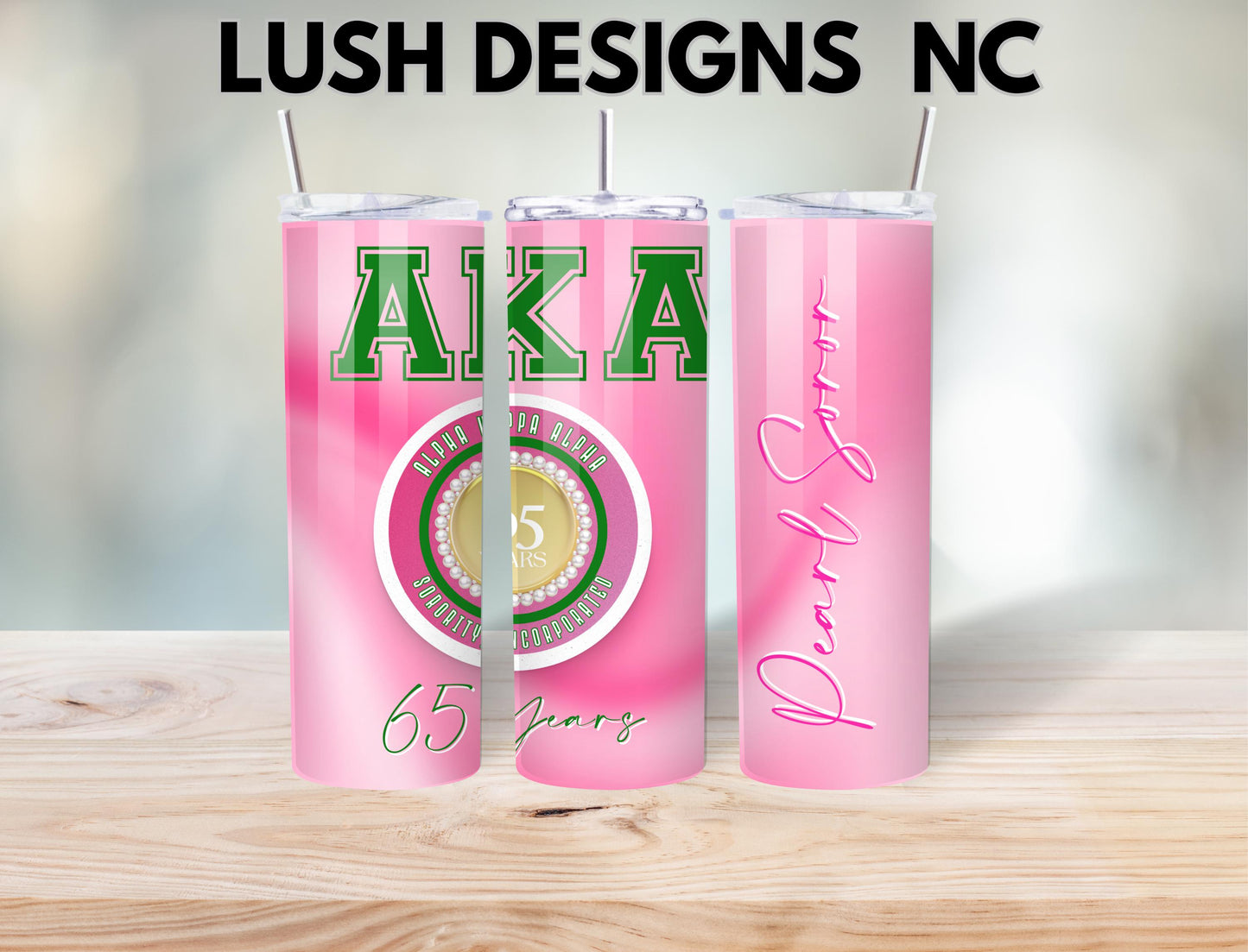 AKA 65th Anniversary Tumbler – Classic Emblem Edition  - AKA Made