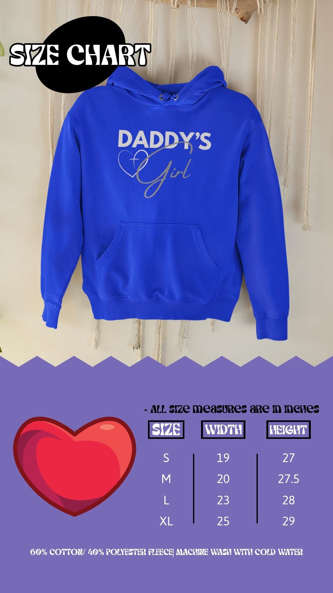 Daddy’s Girl - Faith & Love Hoodie